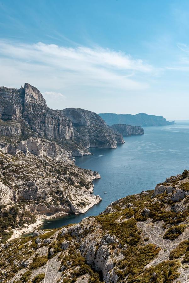Superbe T2 Dans Villa Entre Calanques Et Colline Marsella Exterior foto