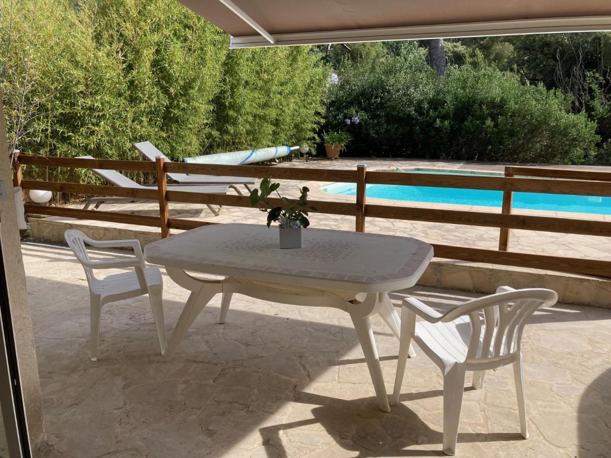 Superbe T2 Dans Villa Entre Calanques Et Colline Marsella Exterior foto